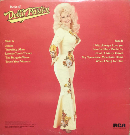 Dolly Parton – Best Of Dolly Parton (Used vinyl)