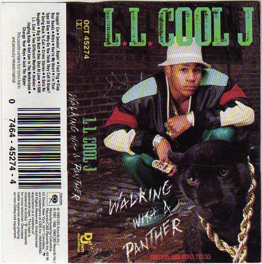L.L. Cool J ‎– Walking With A Panther (Used cassette)