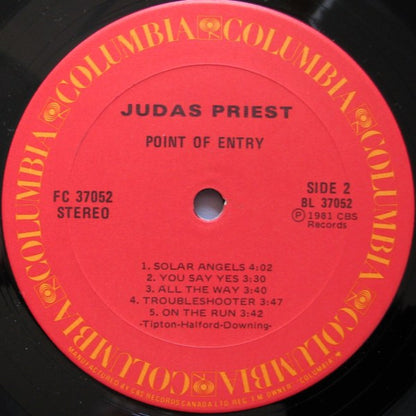 Judas Priest – Point Of Entry (Used vinyl)