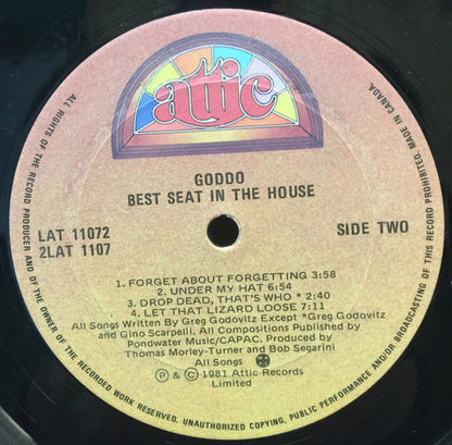 Goddo – Best Seat In The House (Used vinyl)
