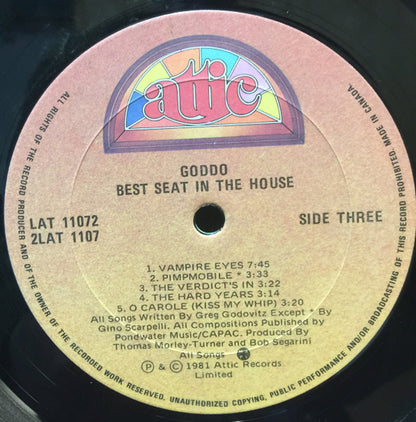 Goddo – Best Seat In The House (Used vinyl)