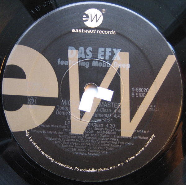 Das EFX Featuring Mobb Deep ‎– Microphone Master (Used vinyl)
