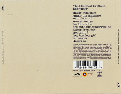 The Chemical Brothers – Surrender (Used CD)