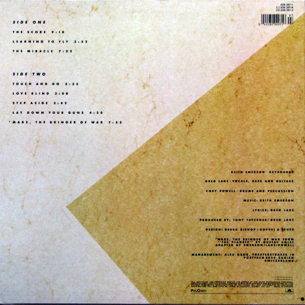 Emerson, Lake & Powell – Emerson, Lake & Powell - Used vinyl