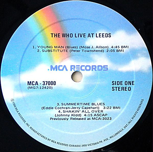 The Who – Live At Leeds (Used vinyl)