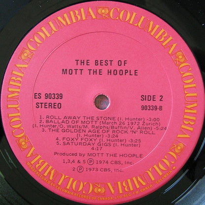 Mott The Hoople – The Best Of (Used vinyl)
