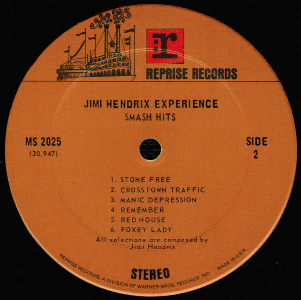 Jimi Hendrix Experience – Smash Hits (Used vinyl)
