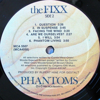 The Fixx – Phantoms (Used vinyl)