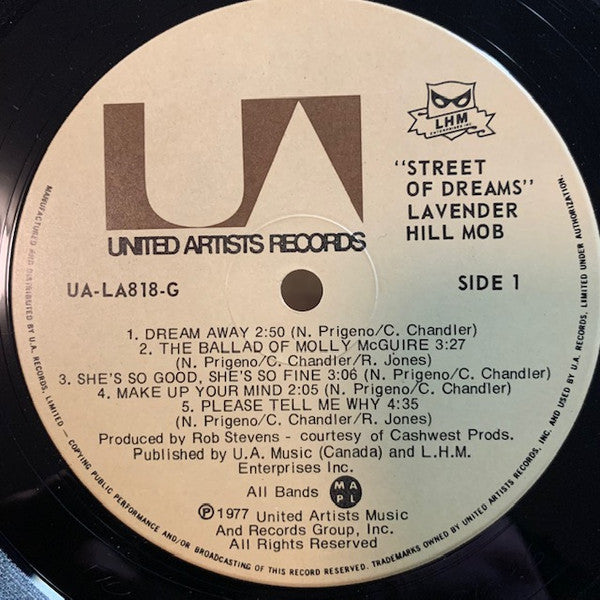 Lavender Hill Mob – Street Of Dreams (Used vinyl)