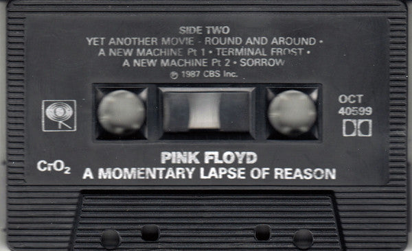 Pink Floyd – A Momentary Lapse Of Reason (Used cassette)