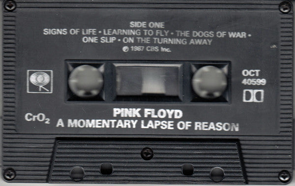 Pink Floyd – A Momentary Lapse Of Reason (Used cassette)