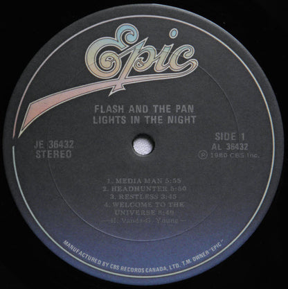 Flash And The Pan – Lights In The Night (Used vinyl)