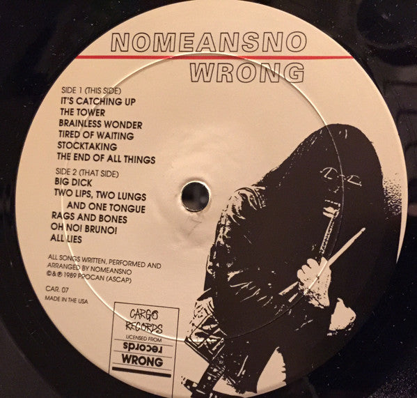 Nomeansno – Wrong (Used vinyl)
