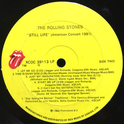 Rolling Stones – Still Life (American Concert 1981) (Used vinyl)