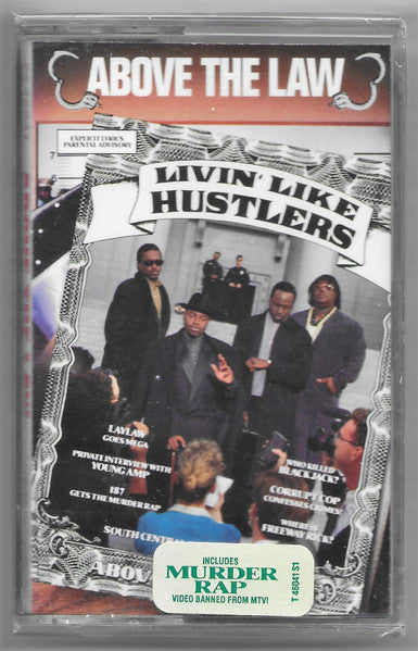 Above The Law – Livin' Like Hustlers (Used cassette)