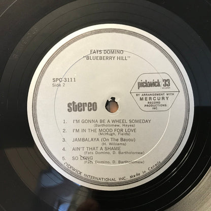 Fats Domino ‎– 2 LP - When My Dreamboat Comes Home / Blueberry Hill (Used vinyl)