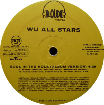 Wu All-Stars ‎– Soul In The Hole (Used vinyl)