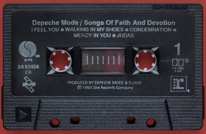 Depeche Mode ‎– Songs Of Faith And Devotion (Used cassette)