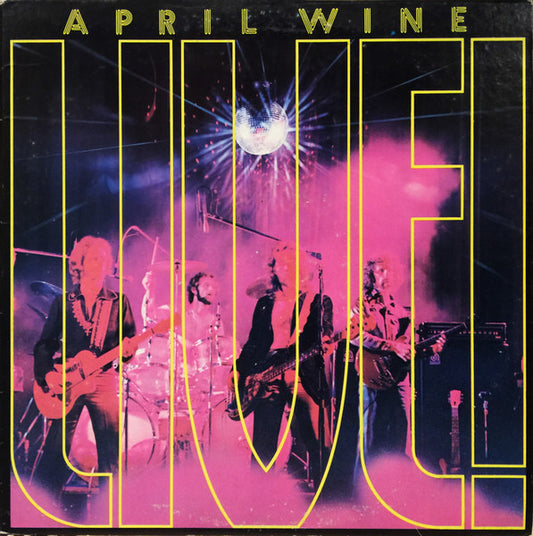 April Wine – April Wine Live (Used vinyl)