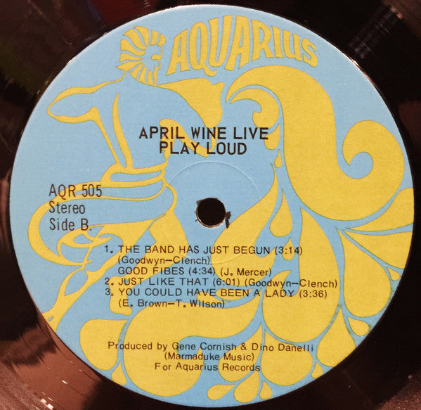 April Wine – April Wine Live (Used vinyl)