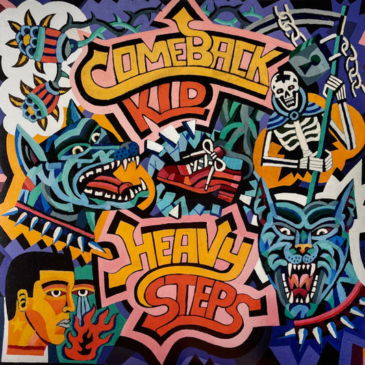 Comeback Kid - Heavy Steps (New Pink/Grape Clash Vinyl)