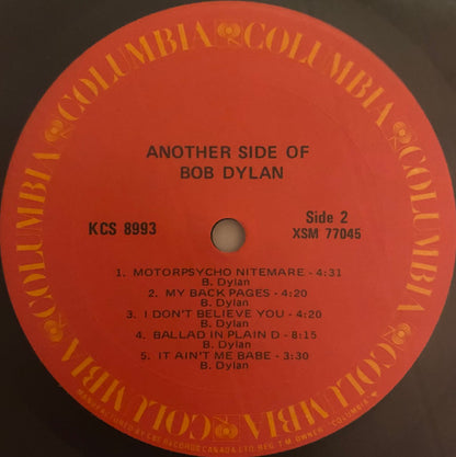 Bob Dylan – Another Side Of Bob Dylan (Used vinyl)