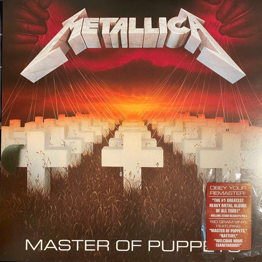 Metallica – Master Of Puppets (Used vinyl)