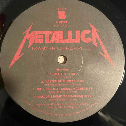 Metallica – Master Of Puppets (Used vinyl)