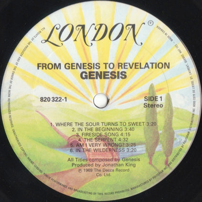 Genesis – From Genesis To Revelation (Used vinyl)