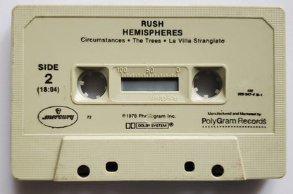 Rush – Hemispheres (Used cassette)