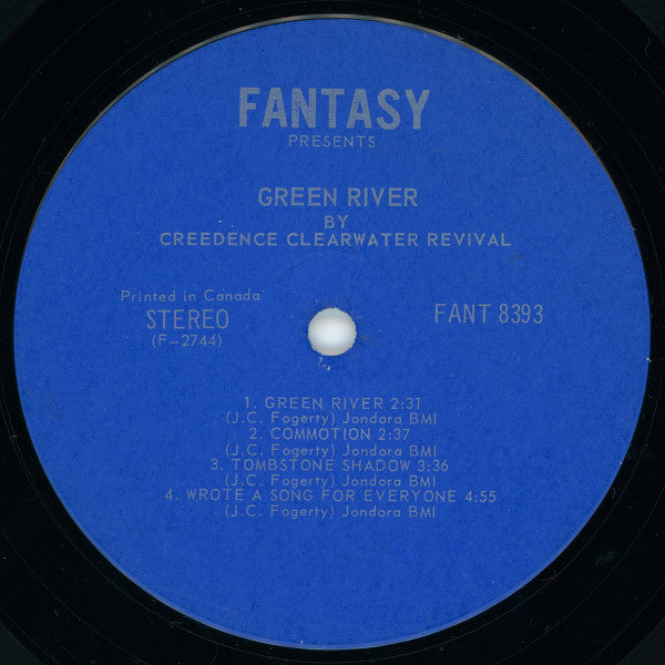 Creedence Clearwater Revival – Green River (Used vinyl)