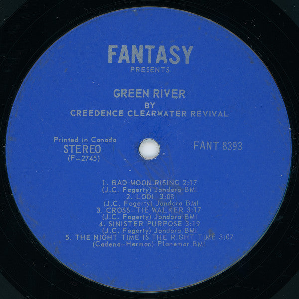 Creedence Clearwater Revival – Green River (Used vinyl)