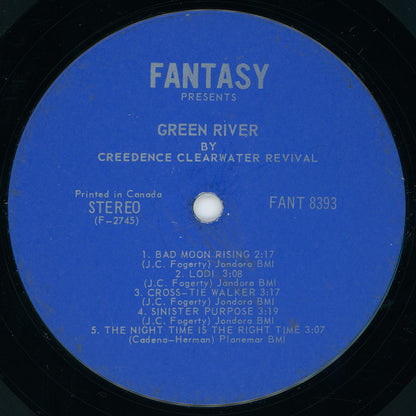Creedence Clearwater Revival – Green River (Used vinyl)