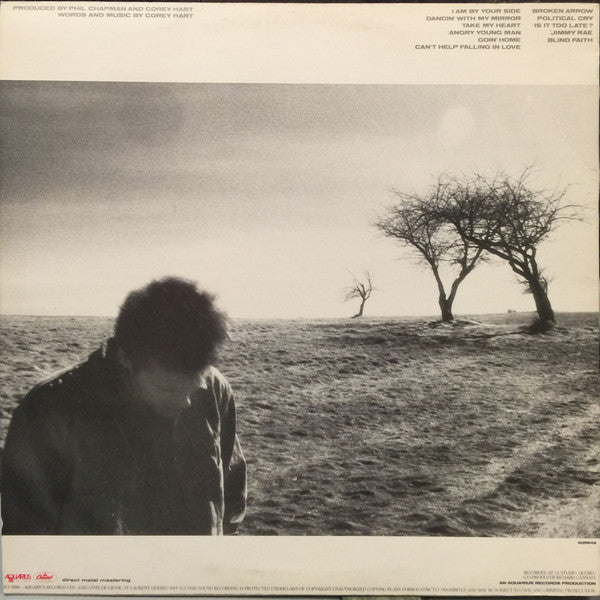 Corey Hart – Fields Of Fire (Used vinyl)