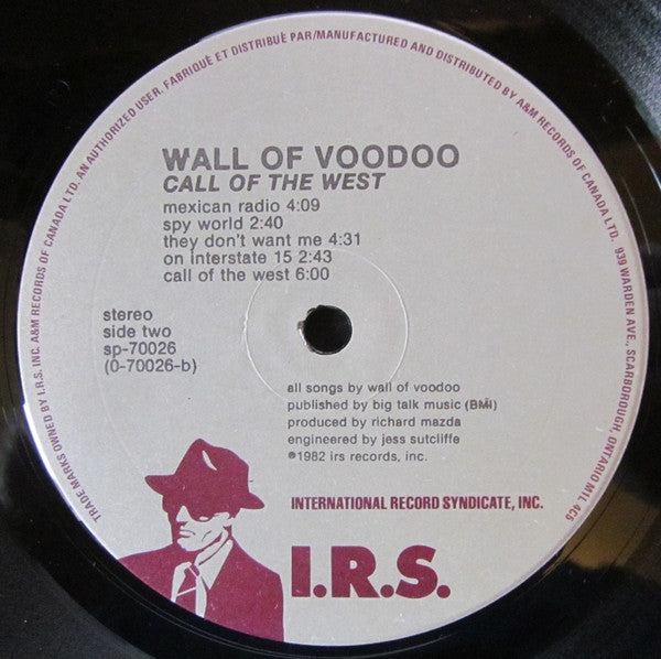 Wall Of Voodoo – Call Of The West (Used vinyl)