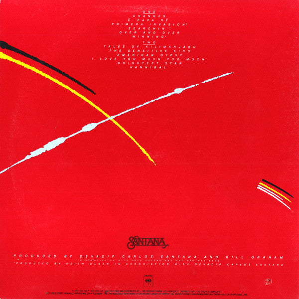 Santana – Zebop! (Used vinyl)