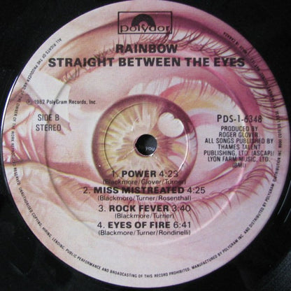 Rainbow – Straight Between The Eyes (Used vinyl)