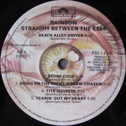 Rainbow – Straight Between The Eyes (Used vinyl)