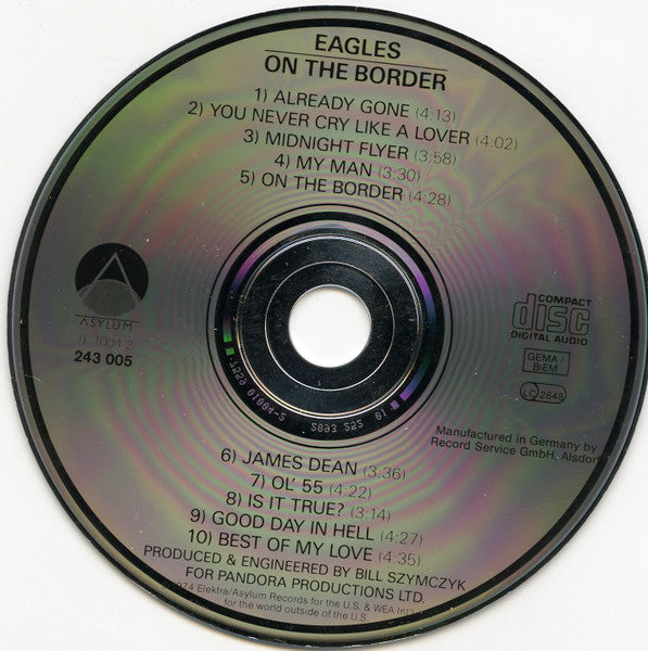 Eagles – On The Border (Used CD)