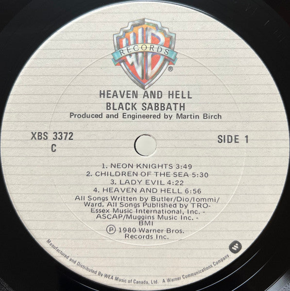 Black Sabbath – Heaven And Hell (Used vinyl)