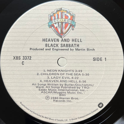 Black Sabbath – Heaven And Hell (Used vinyl)