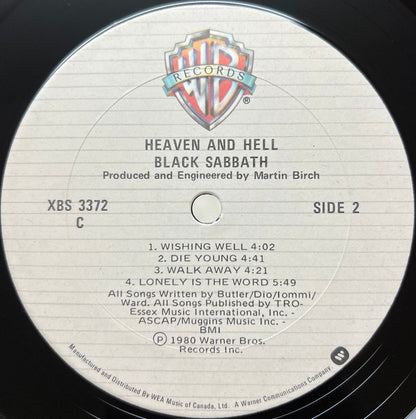 Black Sabbath – Heaven And Hell (Used vinyl)