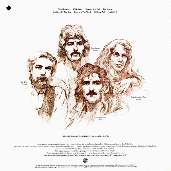 Black Sabbath – Heaven And Hell (Used vinyl)