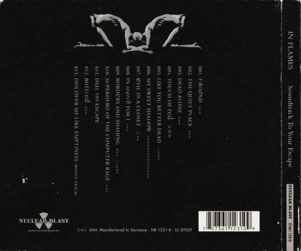 In Flames – Soundtrack To Your Escape (Used CD)