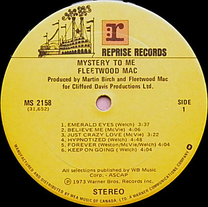 Fleetwood Mac – Mystery To Me (Used vinyl)