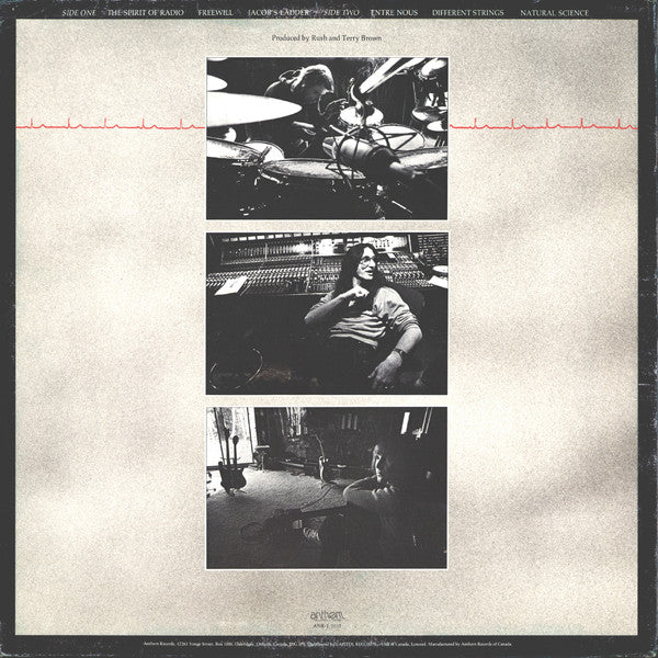 Rush – Permanent Waves (Used vinyl)