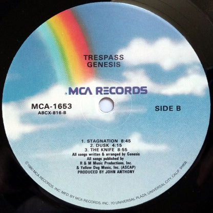 Genesis – Trespass (Used vinyl)