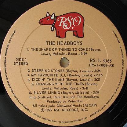 The Headboys – The Headboys (Used vinyl)