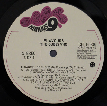 The Guess Who – Flavours (Used vinyl)