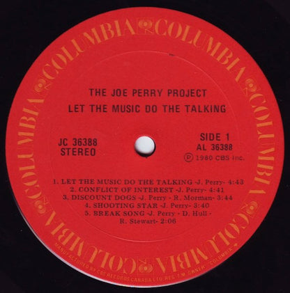 The Joe Perry Project – Let The Music Do The Talking (Used vinyl)